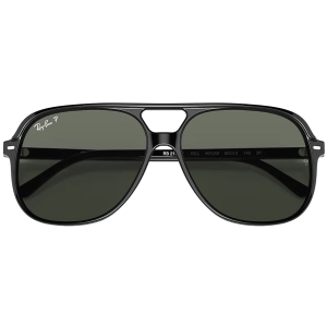 Bill - Low Bridge Black/Green Polarized