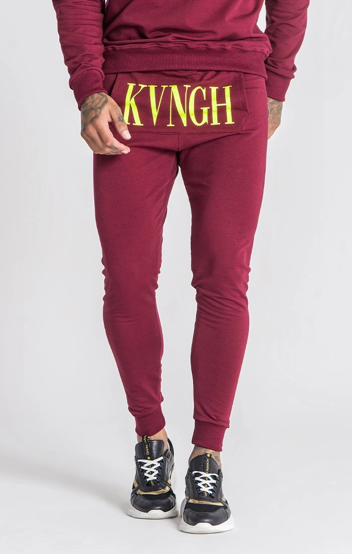 Burgundy Lucifer Joggers