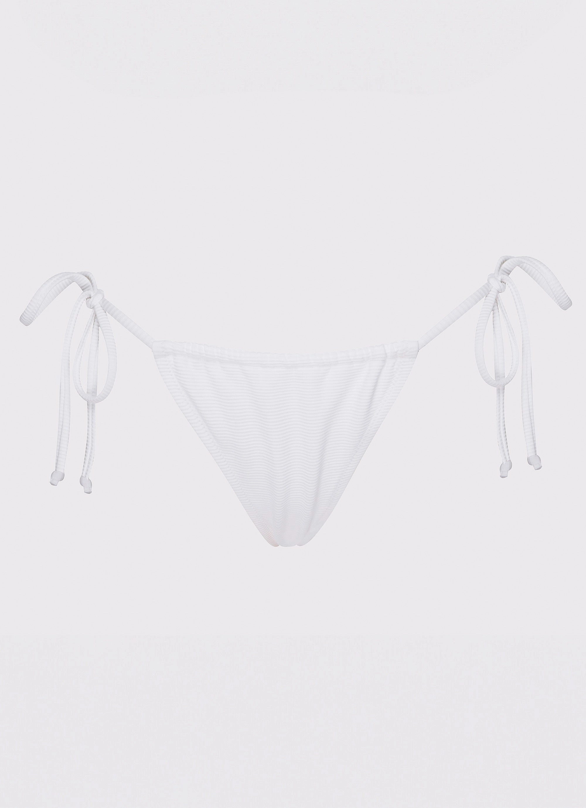 Calista Bikini Bottoms - White