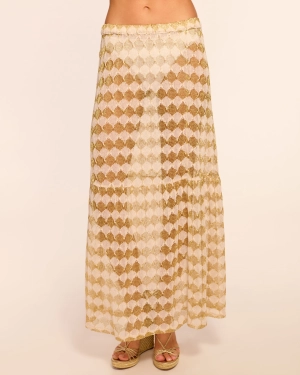 Corbin Coverup Maxi Skirt