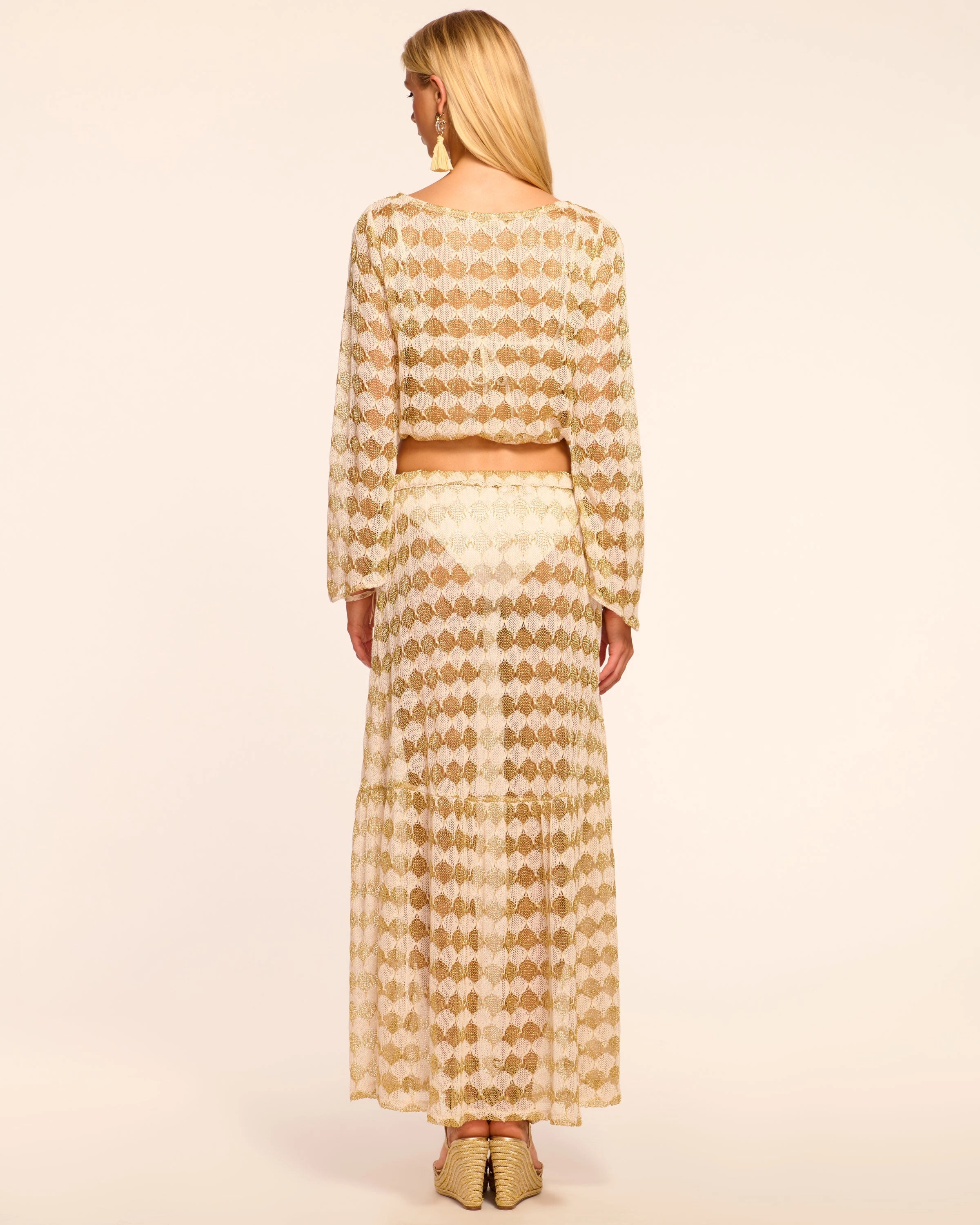 Corbin Coverup Maxi Skirt