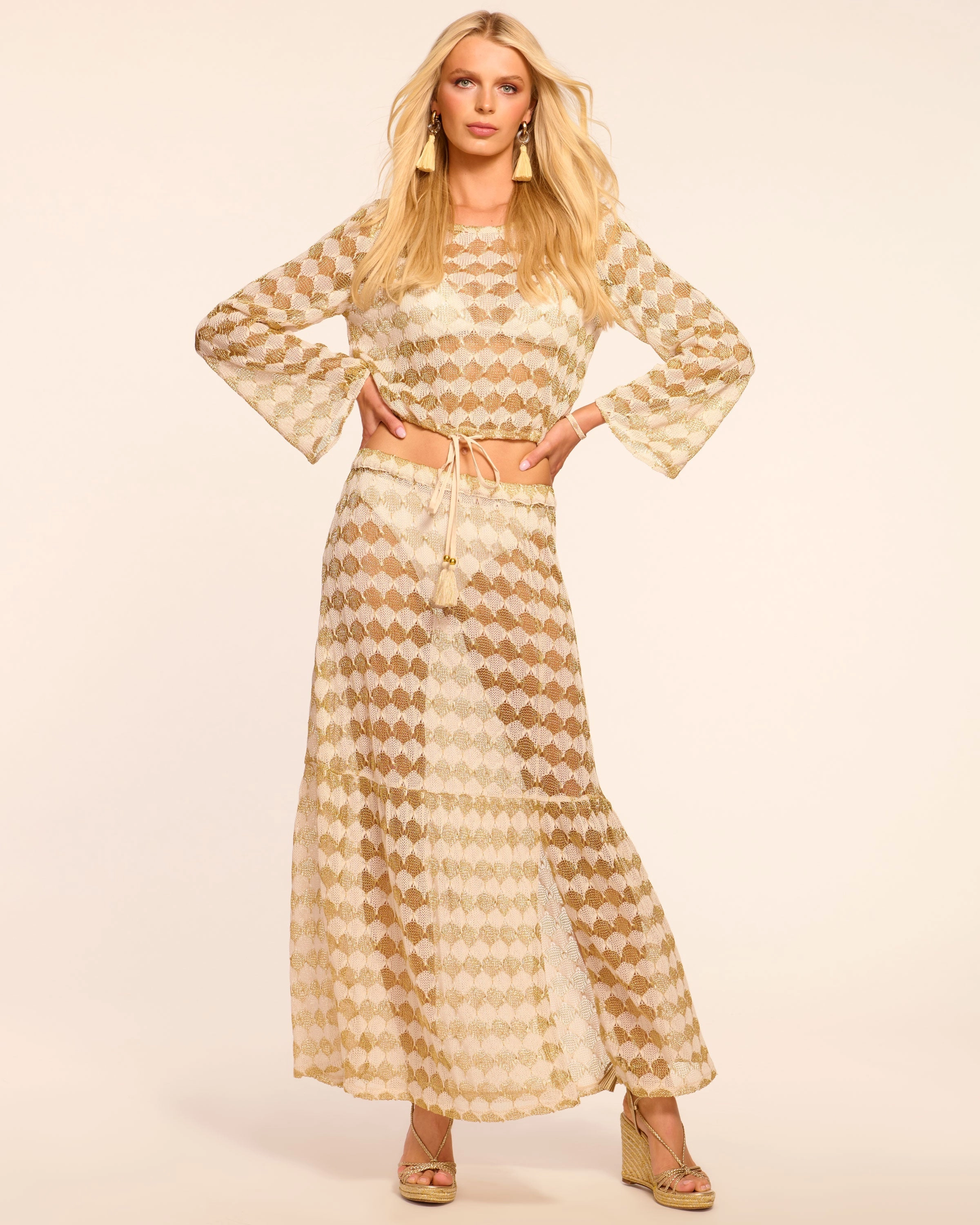 Corbin Coverup Maxi Skirt