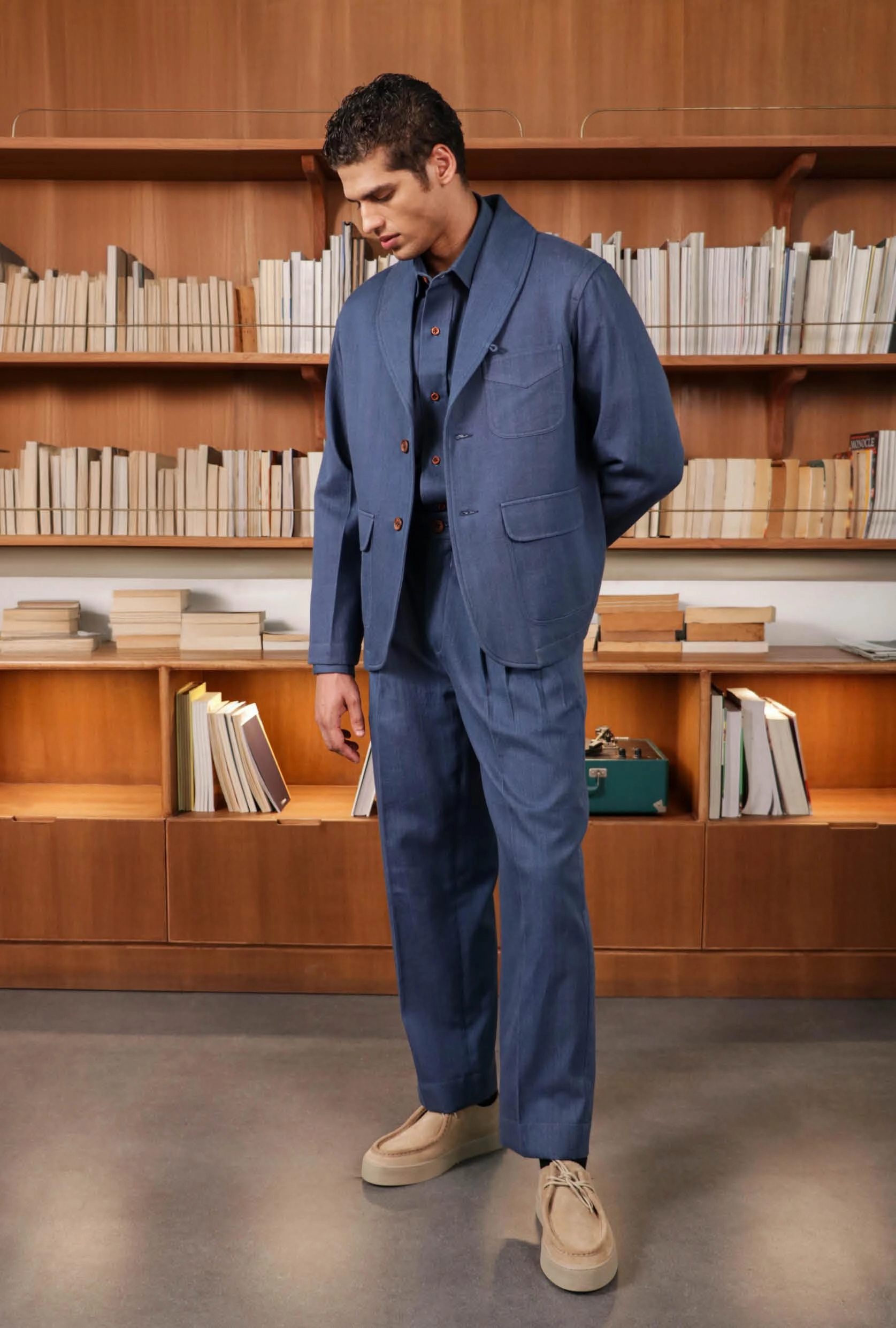 HALFORD SHAWL COLLAR BLAZER
