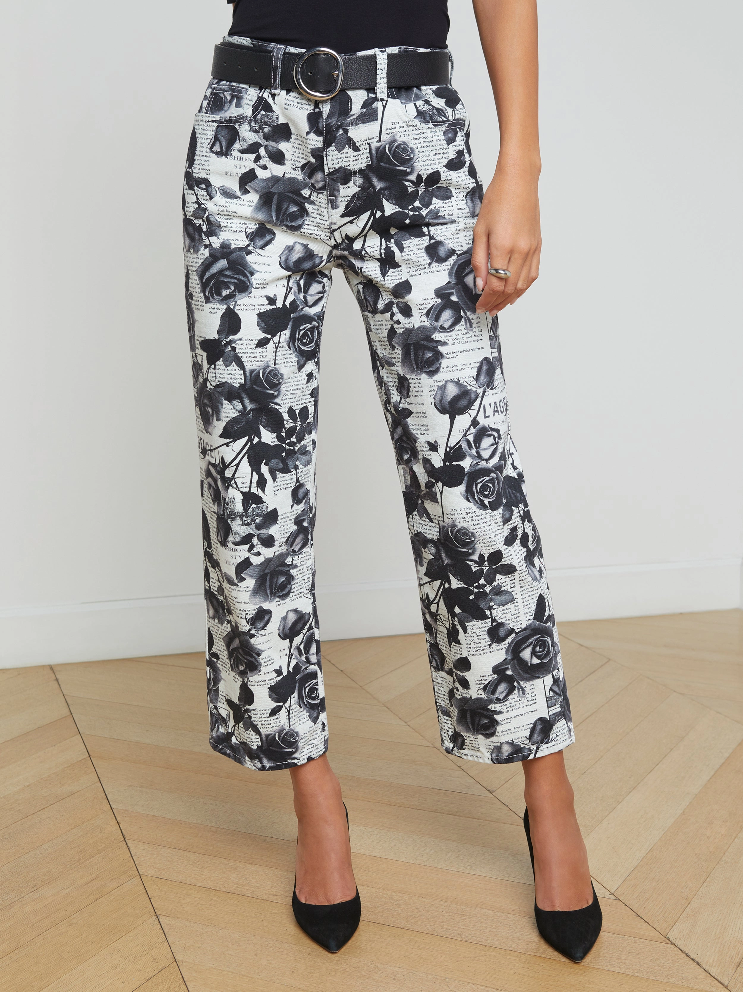 June Cropped Stovepipe Pant