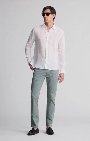 MILTON SLIM STRAIGHT CHINO IN CLOVER CITY SMART