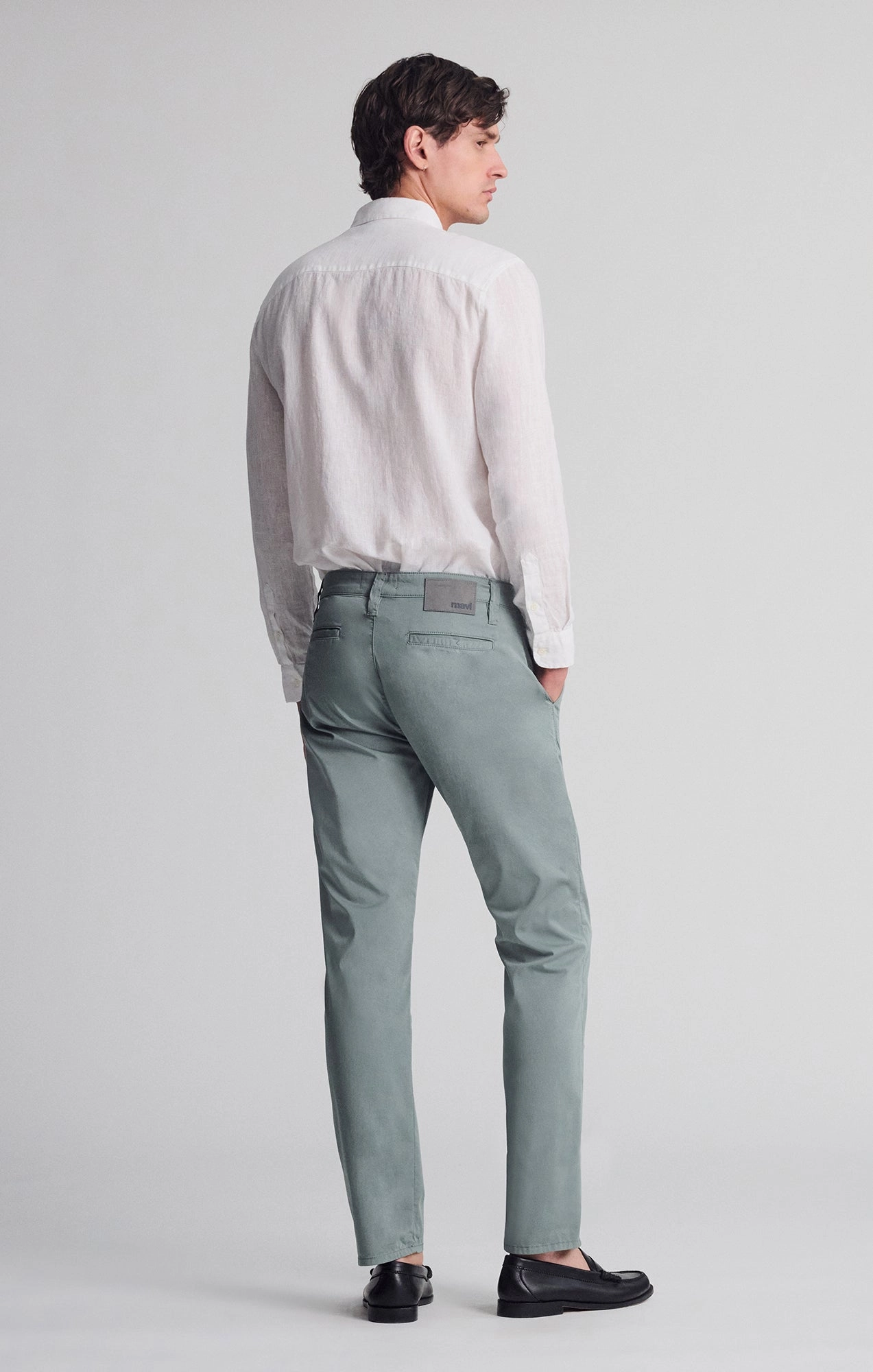 MILTON SLIM STRAIGHT CHINO IN CLOVER CITY SMART