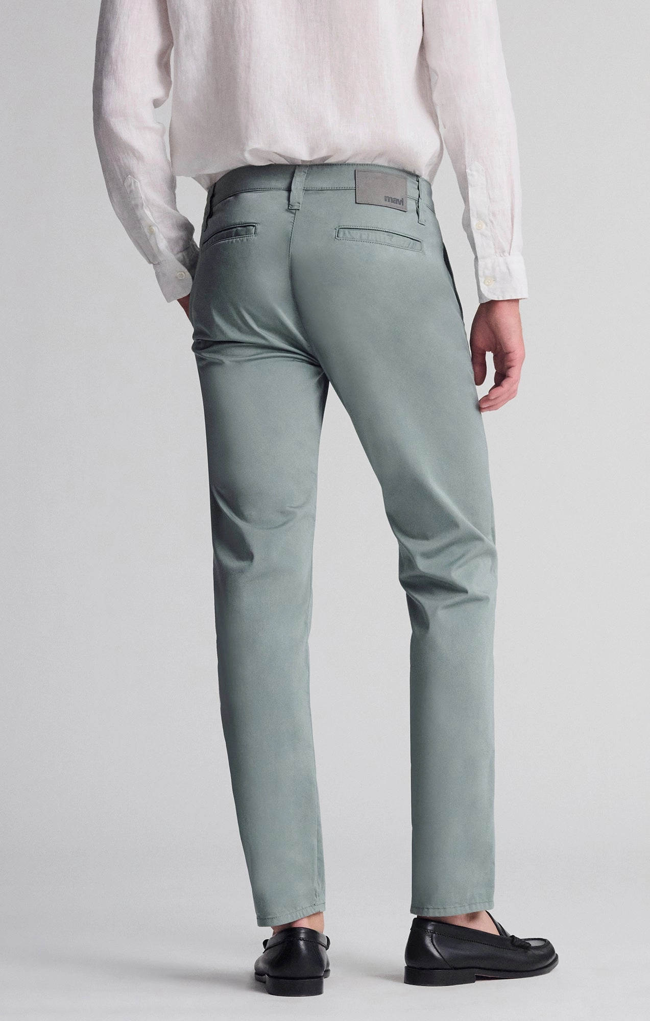 MILTON SLIM STRAIGHT CHINO IN CLOVER CITY SMART