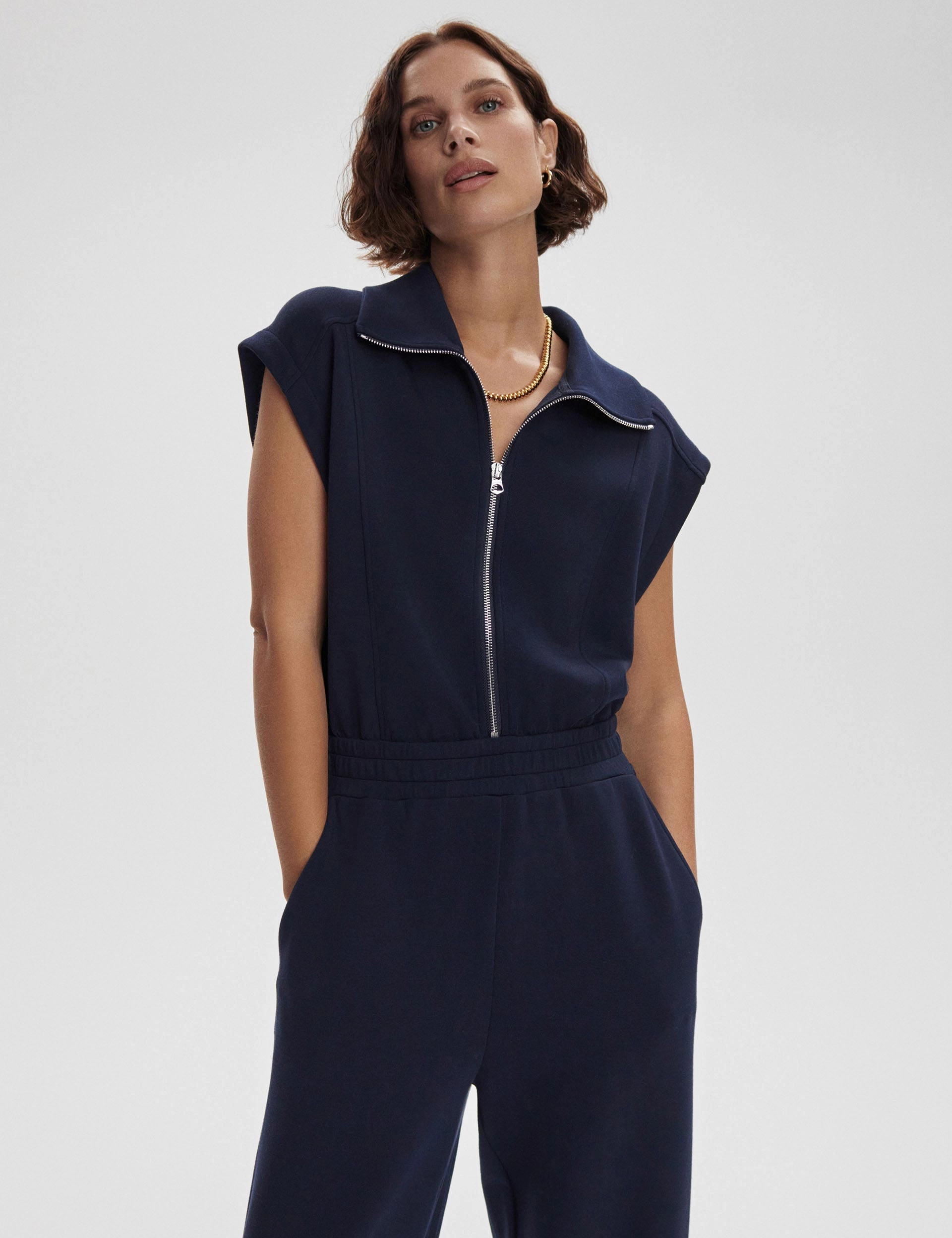 Monica Jumpsuit - Navy