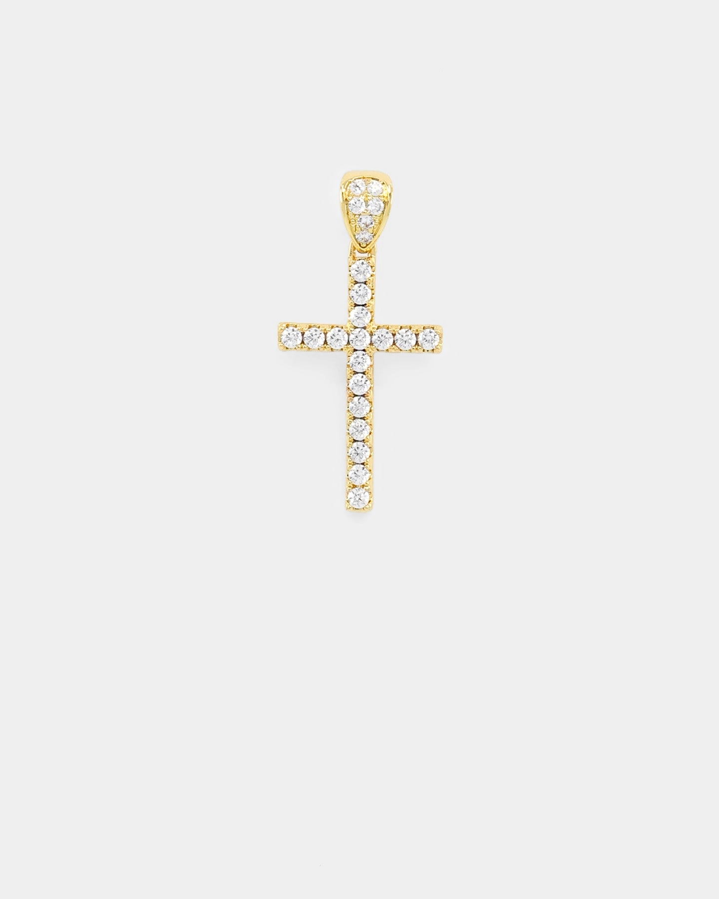 NXS Classic Mini Cross Pendant Gold