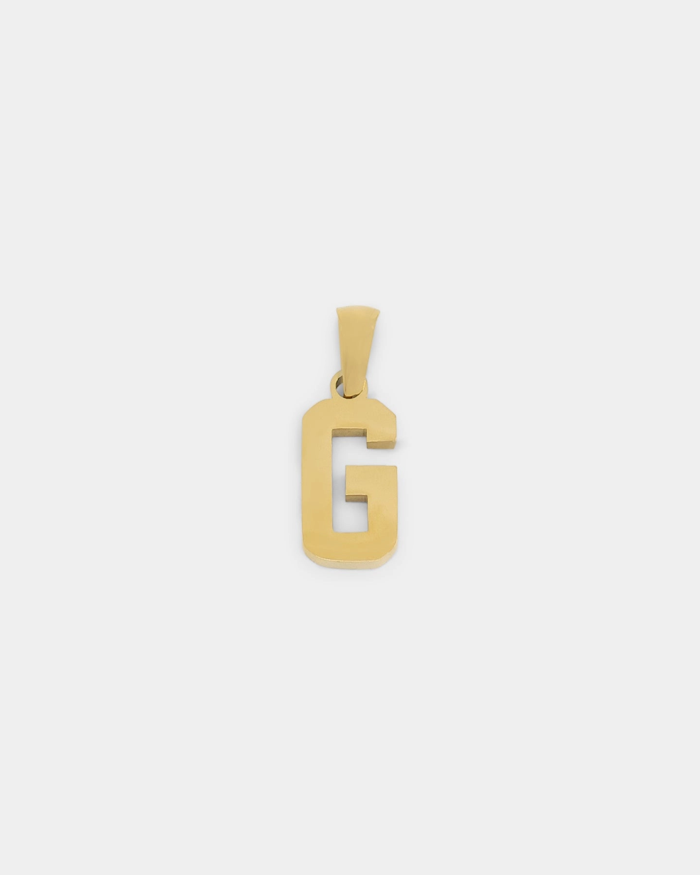 NXS College Letter Pendant Gold