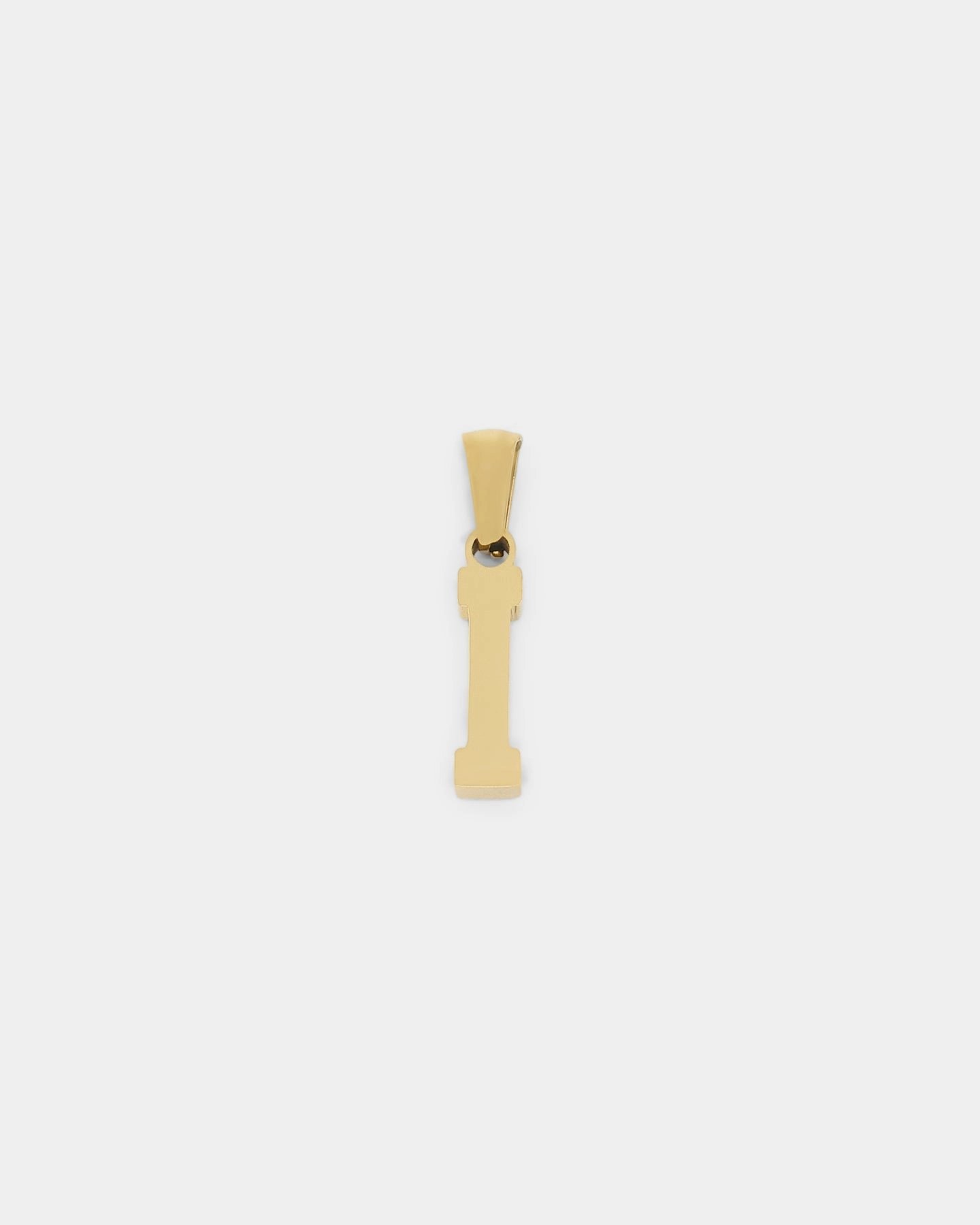 NXS College Letter Pendant Gold