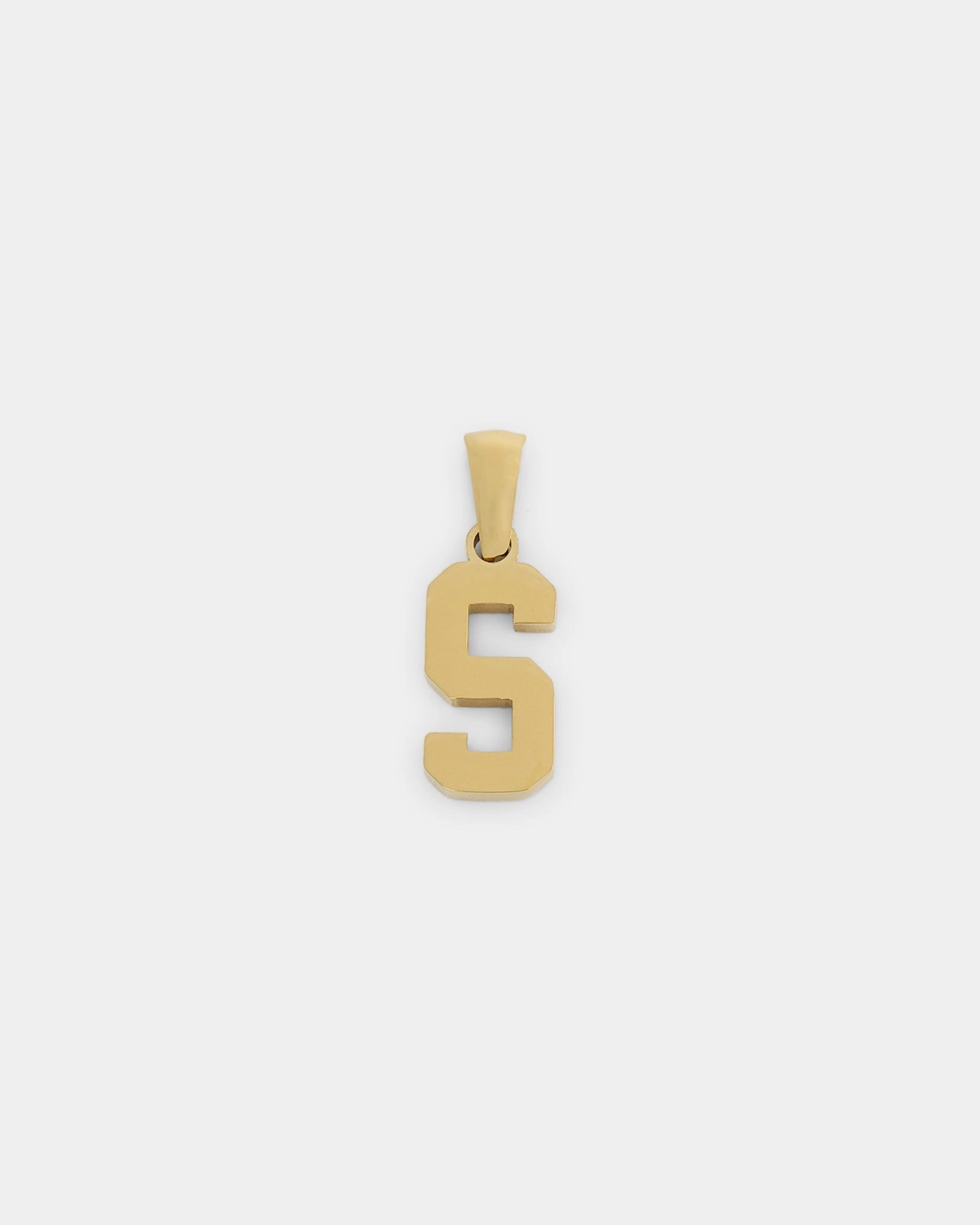 NXS College Letter Pendant Gold
