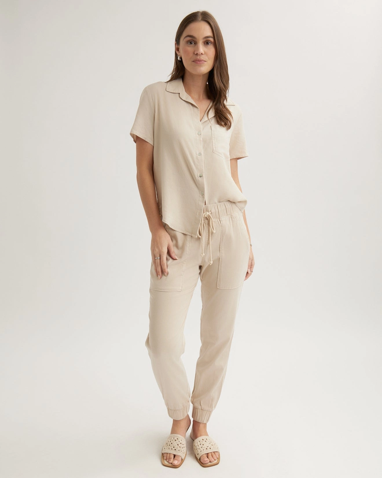 Pocket Jogger - Linen Sand