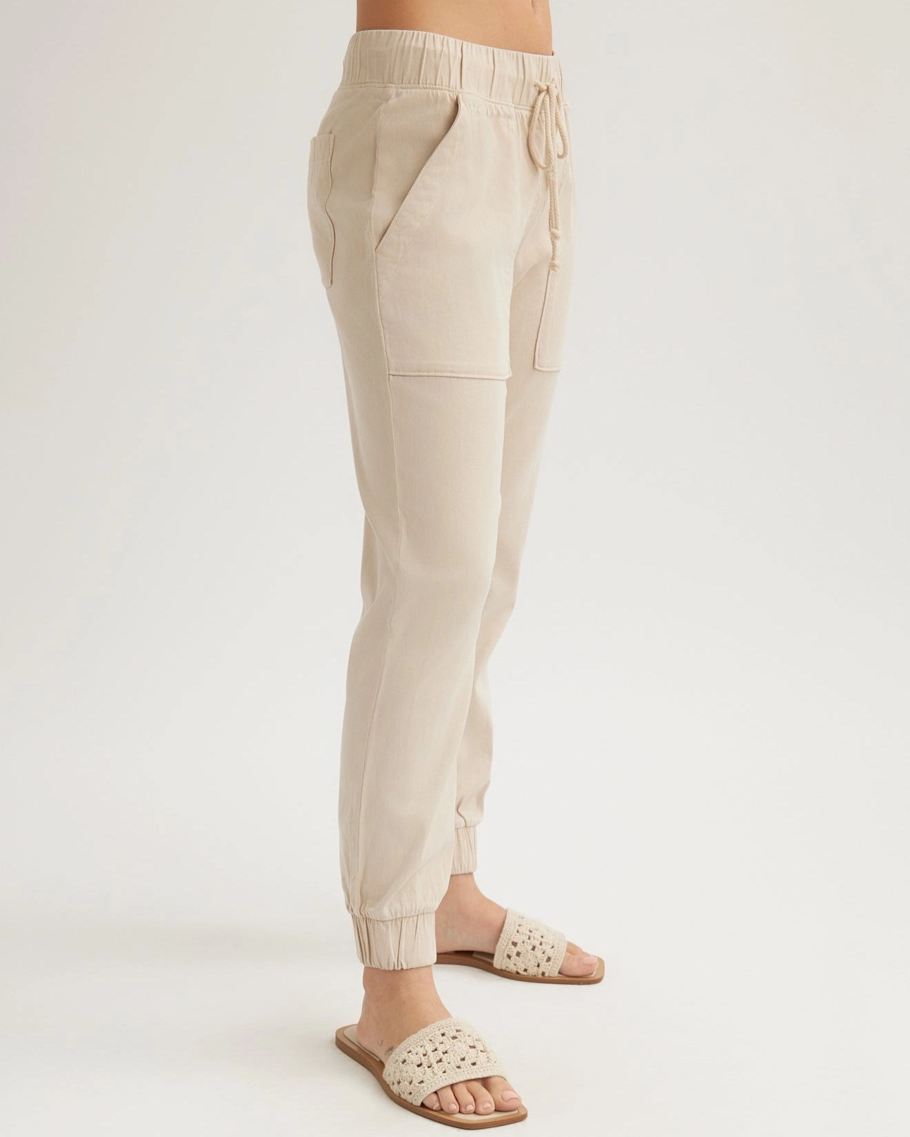Pocket Jogger - Linen Sand