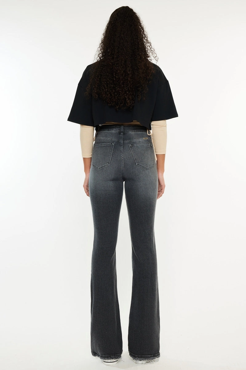 Rainn Ultra High Rise Flare Jeans