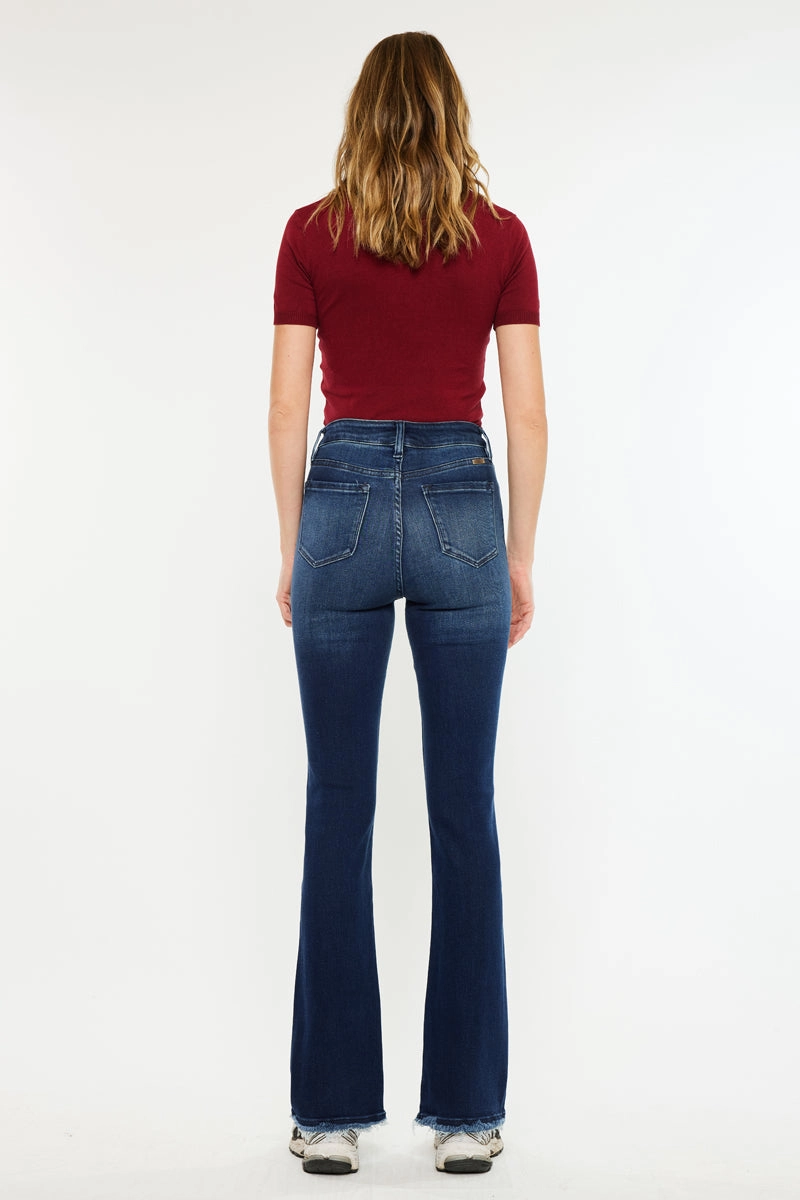 Rainn Ultra High Rise Flare Jeans