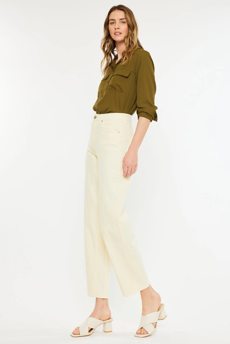 Retrice High Rise Slim Balloon Jeans