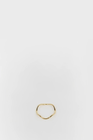 SAINT VALENTINE VERA WAVE GOLD RING