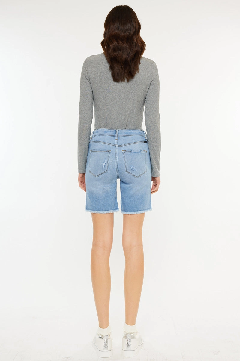 Sandy High Rise Bermuda Shorts