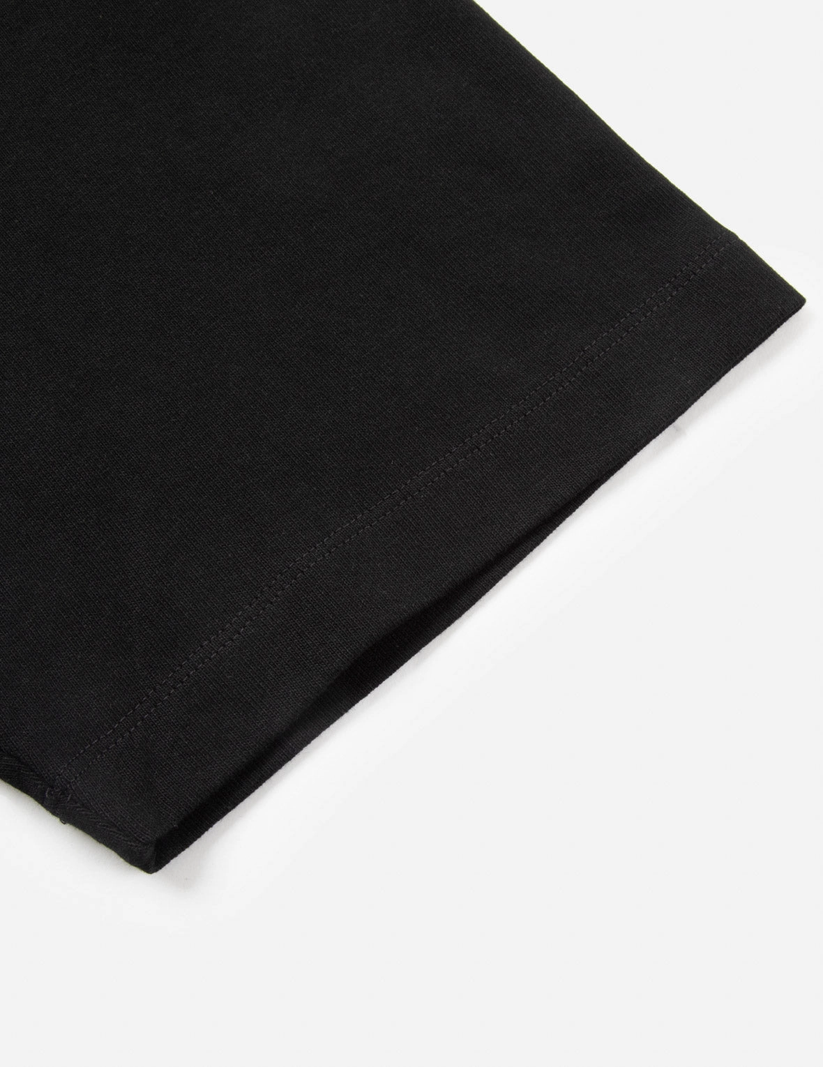 Seagull-print Denim Pocket Relax Fit T-Shirt