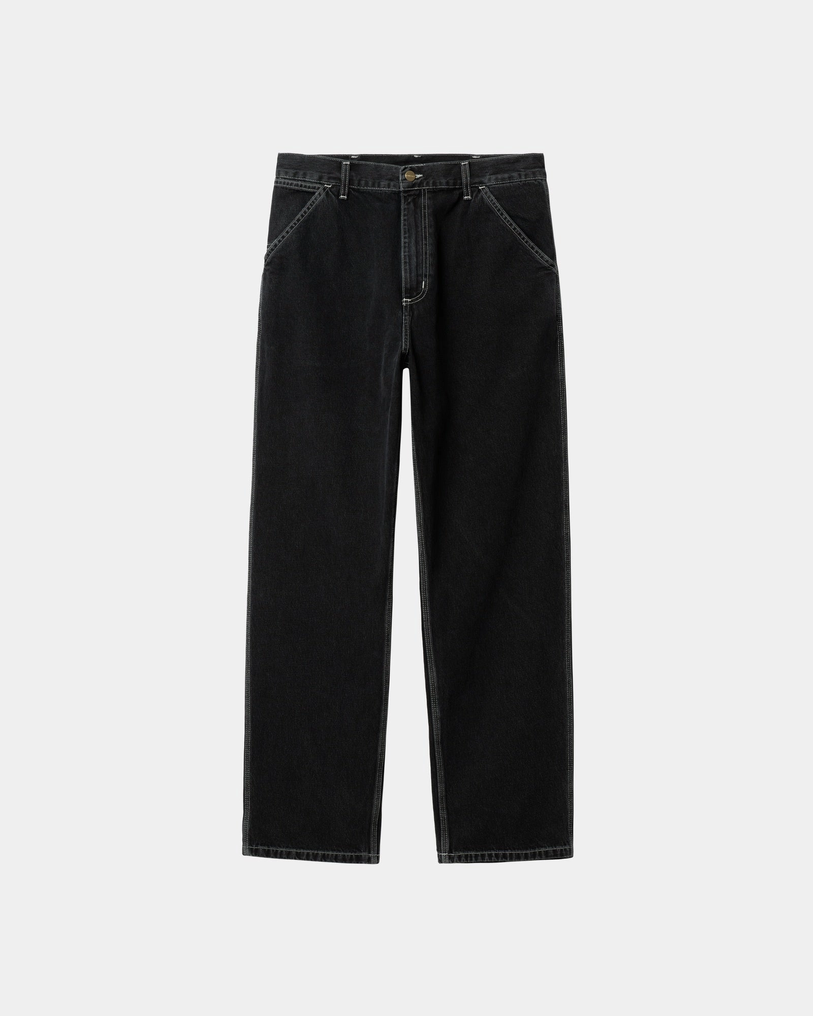 Simple Pant - Denim | Black (heavy stone wash)