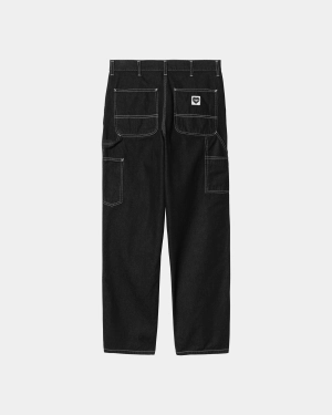 Single Knee Heart Label Pant - Norco Denim | Black (rinsed)