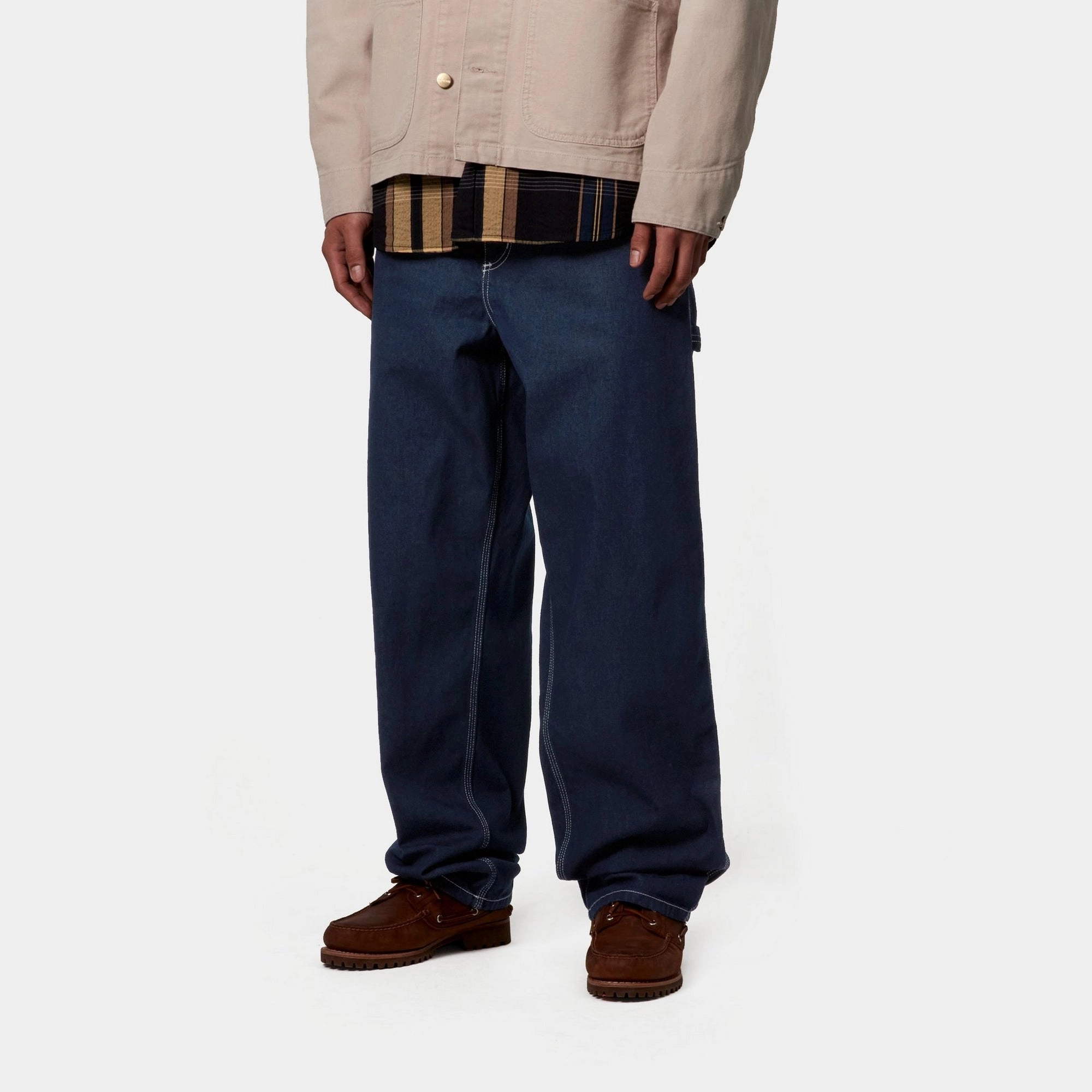 Single Knee Heart Label Pant - Norco Denim | Blue (rinsed)