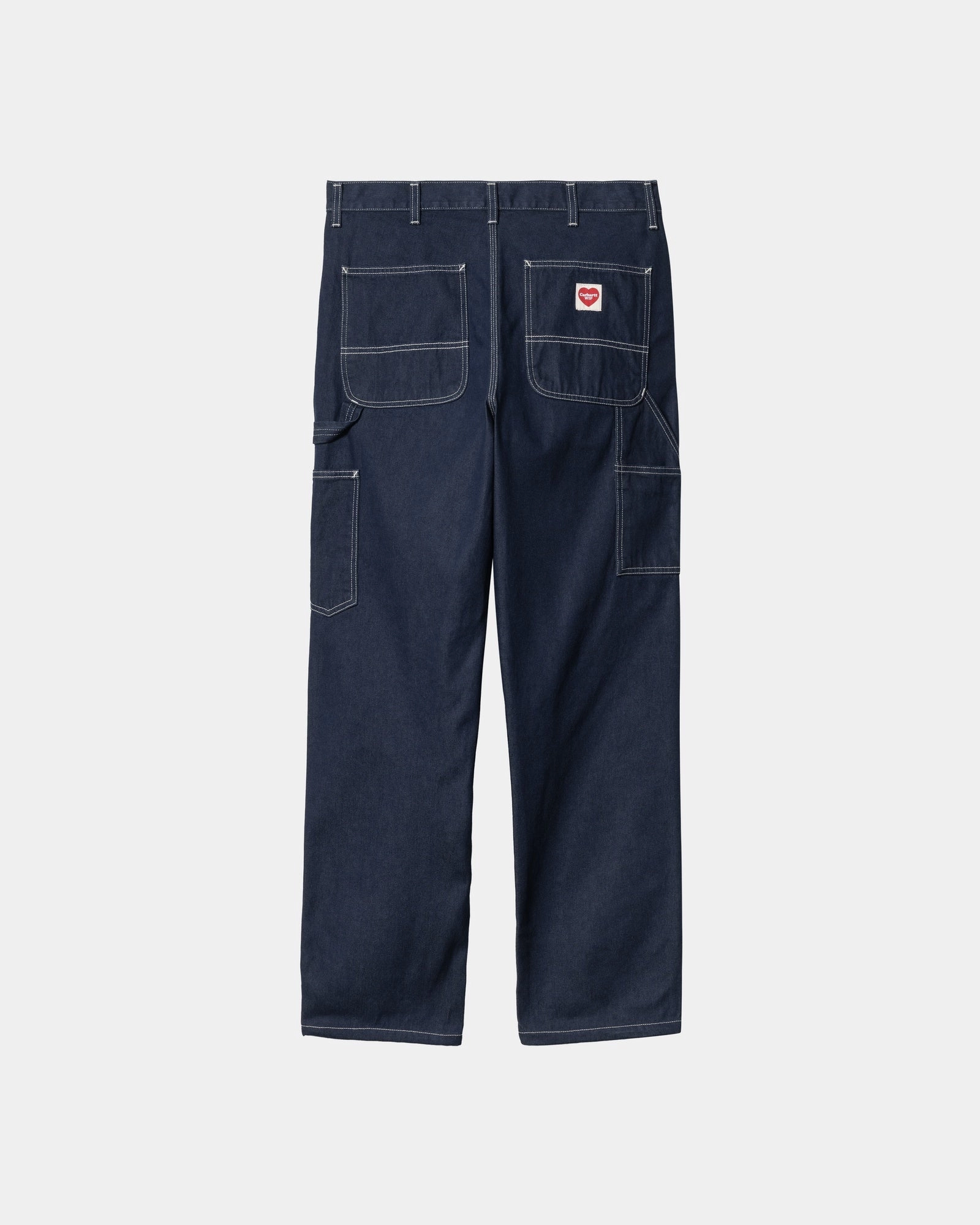 Single Knee Heart Label Pant - Norco Denim | Blue (rinsed)