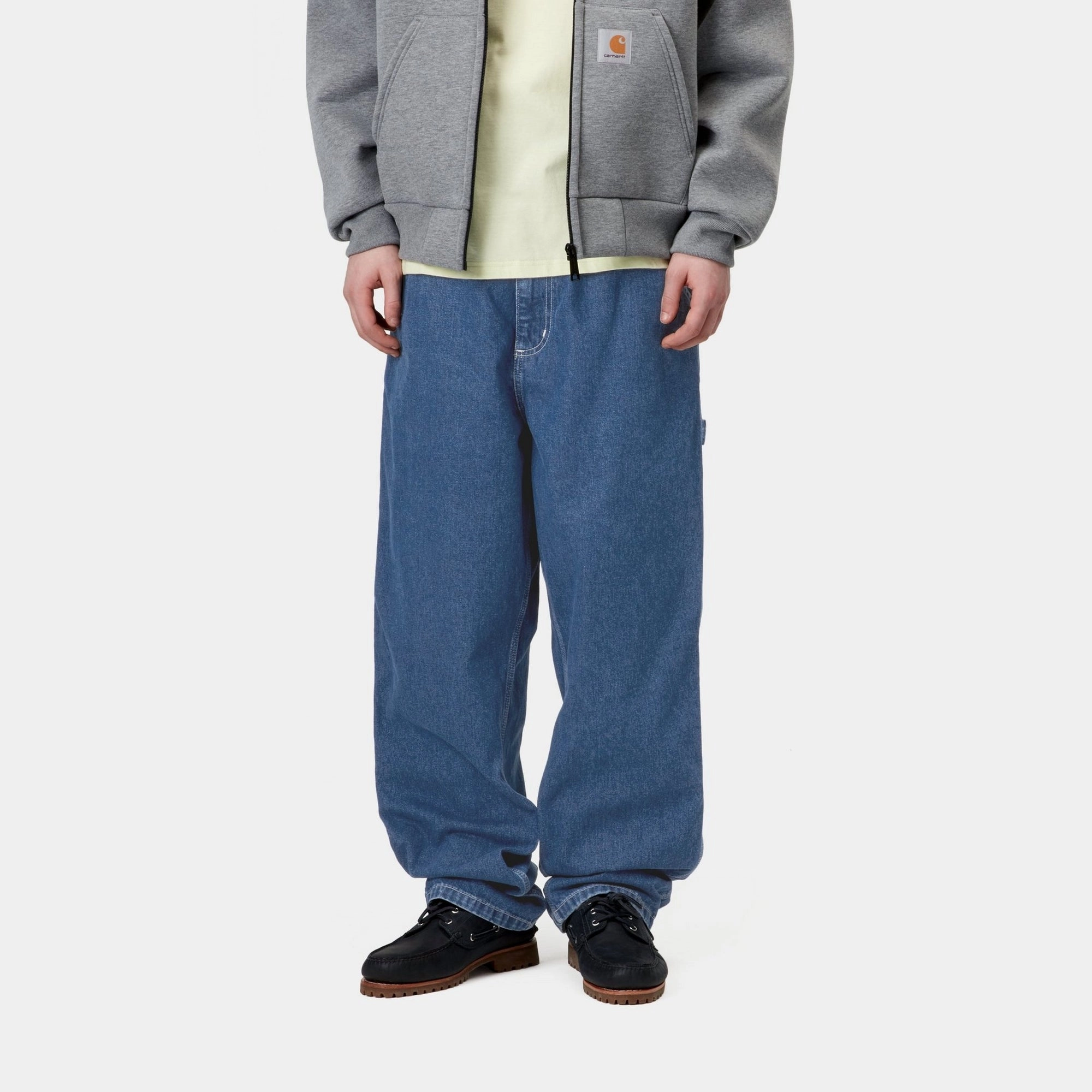 Single Knee Heart Label Pant - Norco Denim | Blue (stone washed)