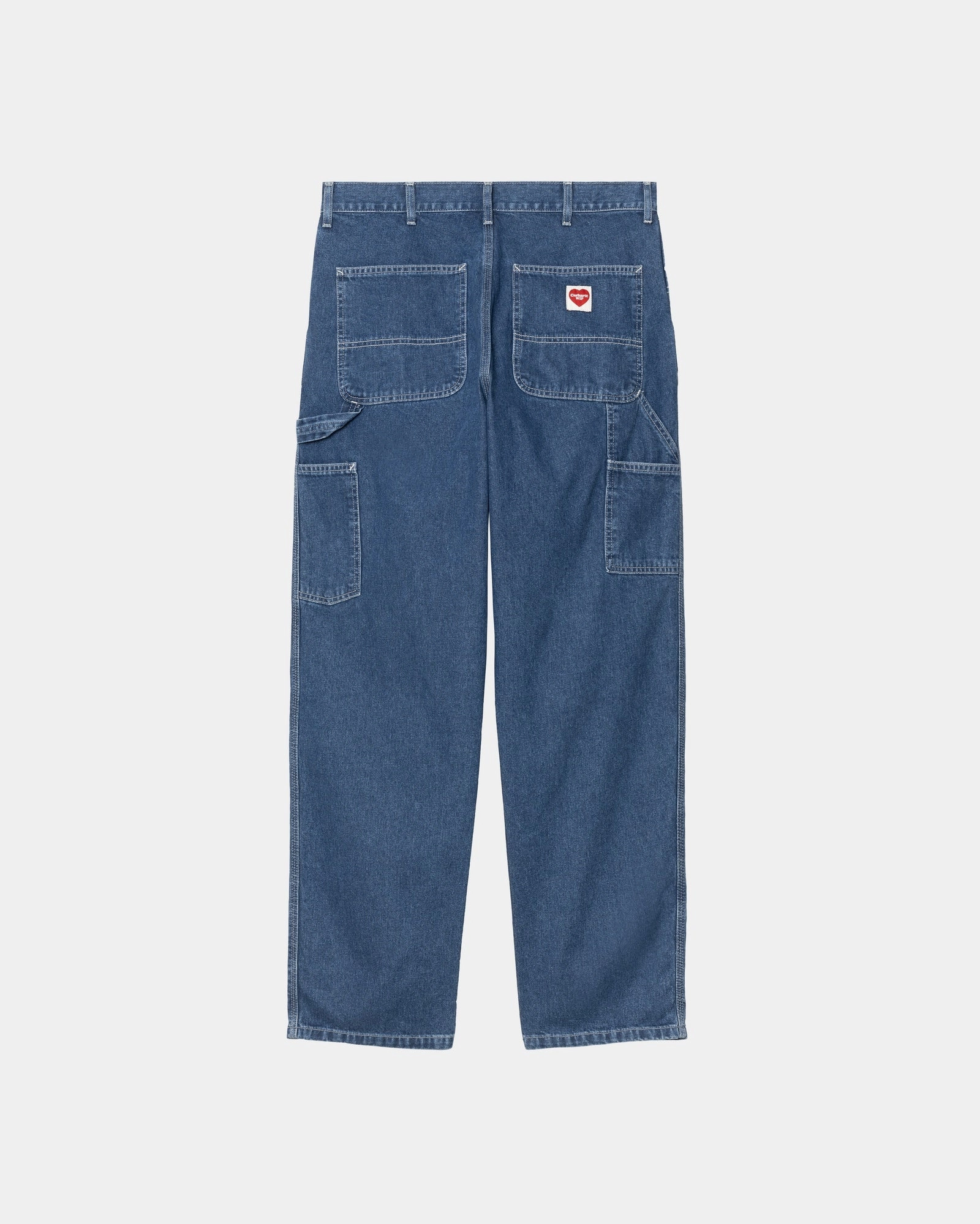 Single Knee Heart Label Pant - Norco Denim | Blue (stone washed)