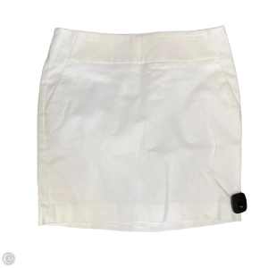 Skirt Mini & Short By Ann Taylor In White, Size: 8