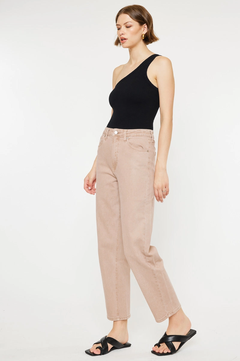 Sonya  High Rise Slim Balloon Jeans