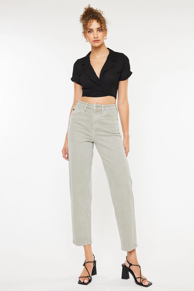 Sonya  High Rise Slim Balloon Jeans