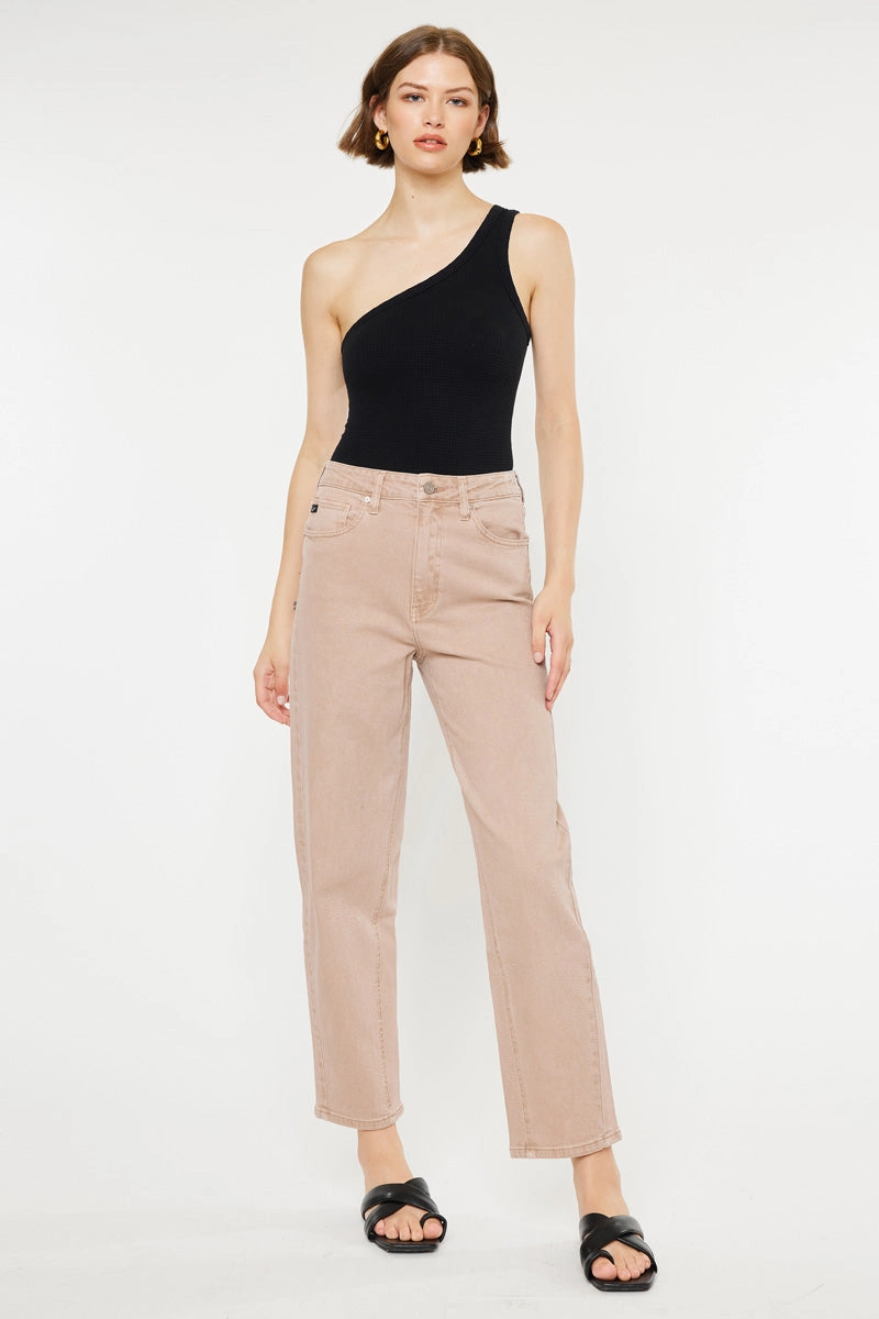 Sonya  High Rise Slim Balloon Jeans