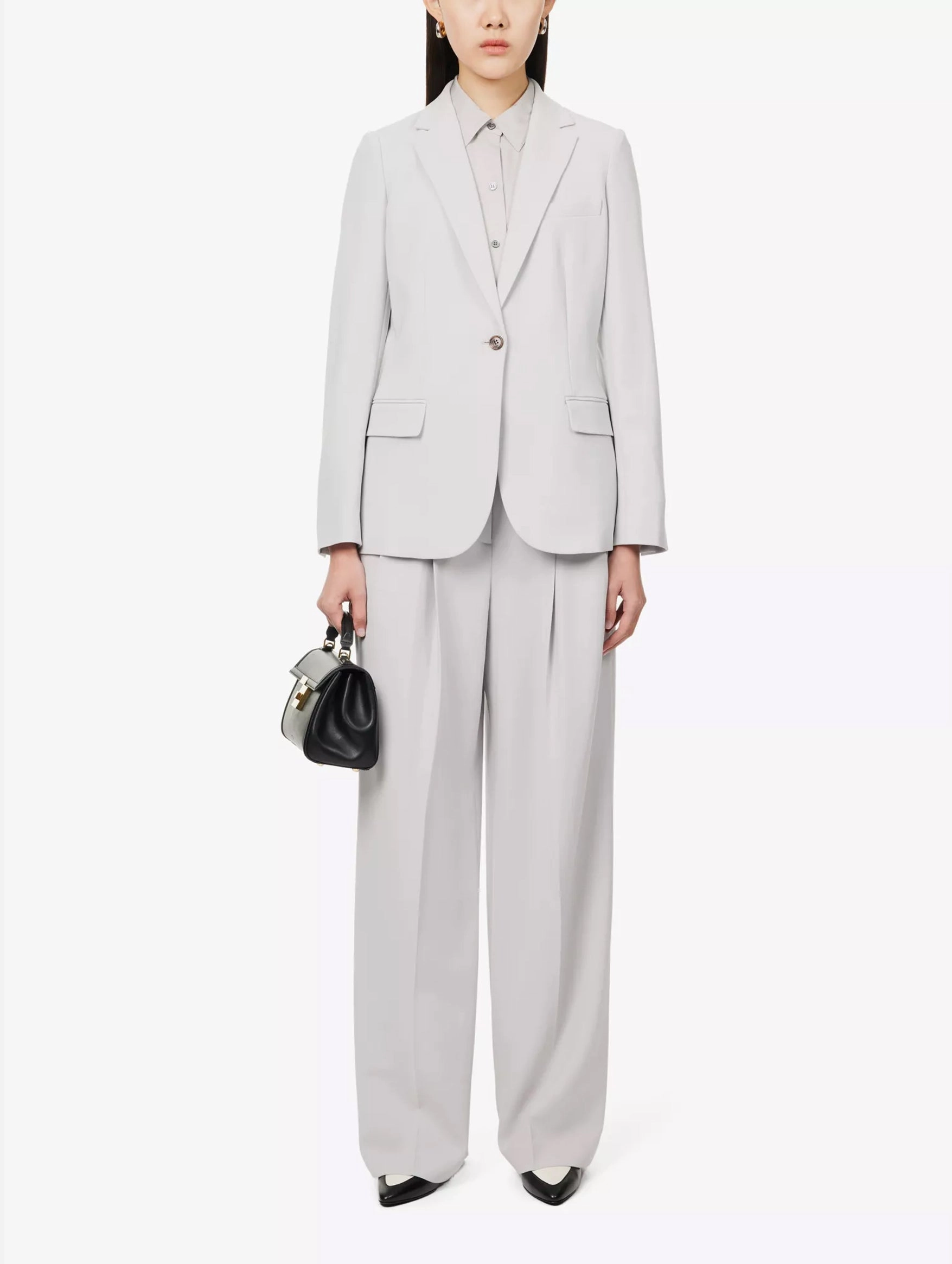 Staple Blazer in Platinum