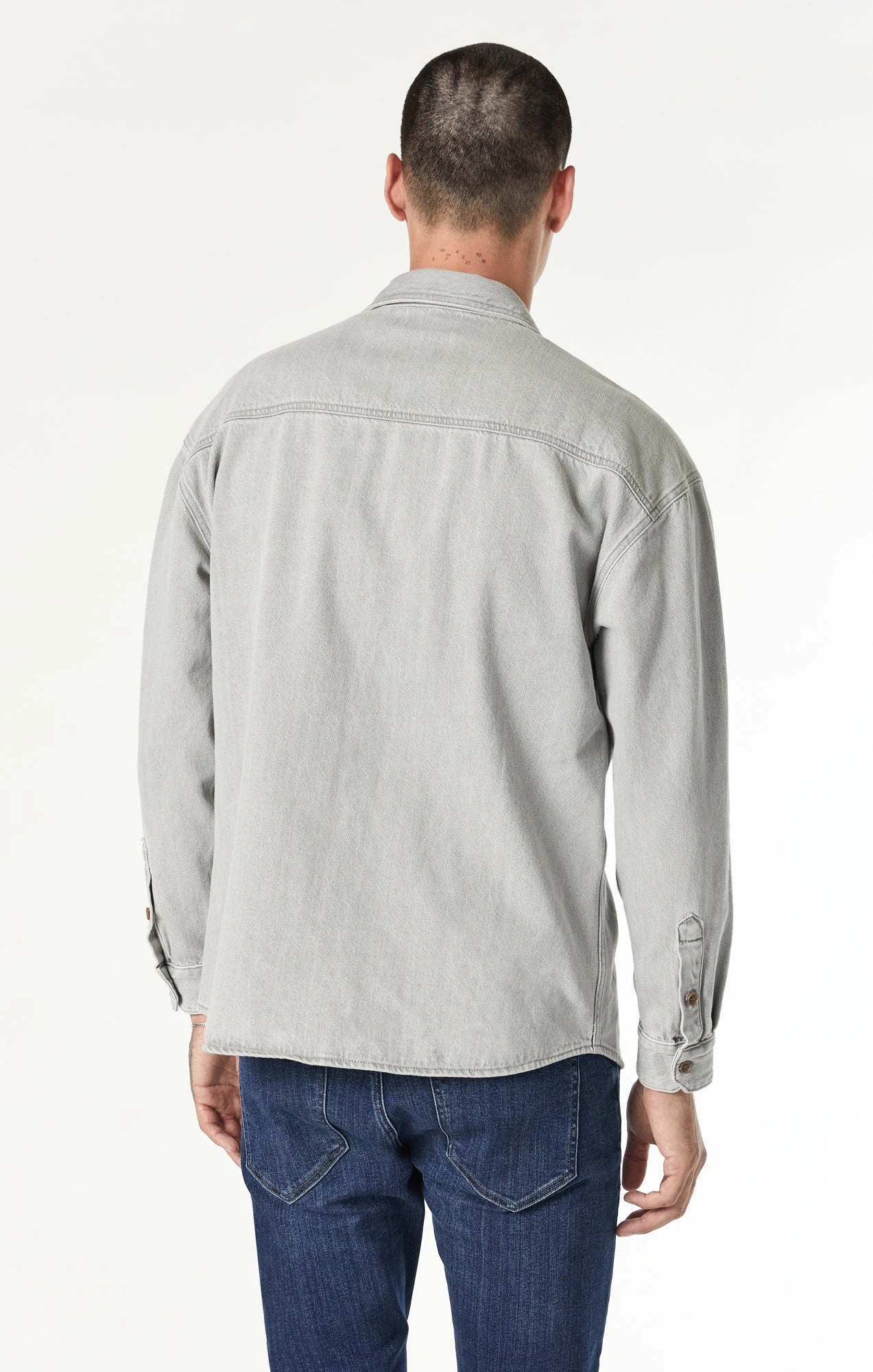 STEFAN JACKET IN STONE NATURAL DYE