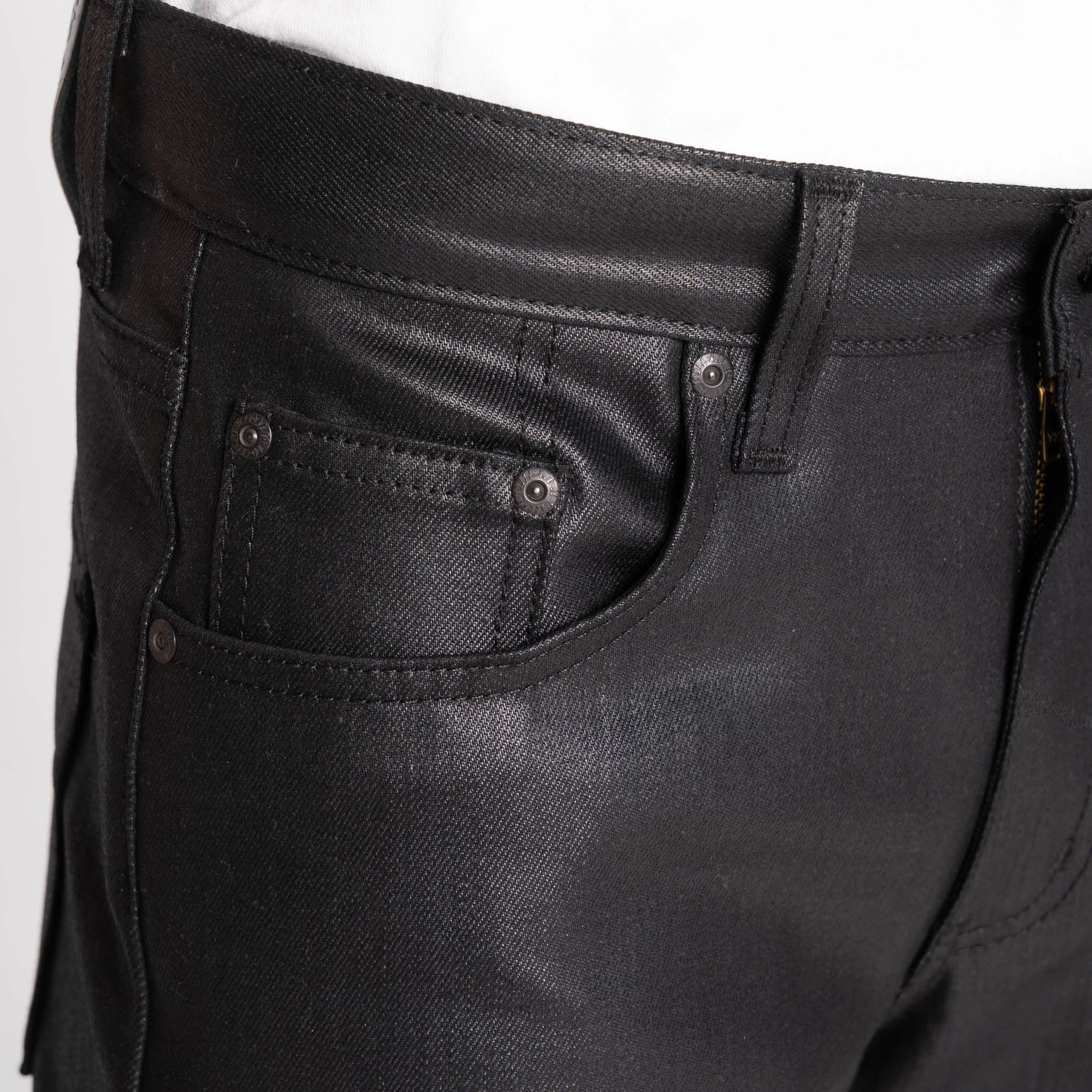 Strong Guy - Wax Coated Black Stretch