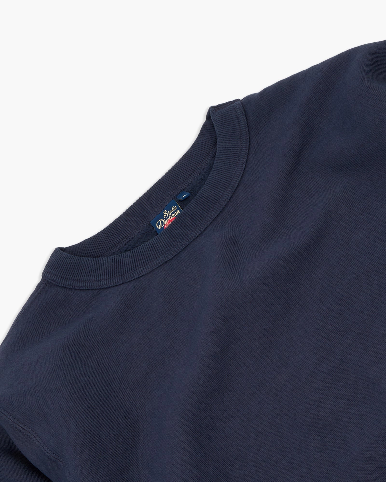 Studio D'Artisan SP-112 'Ishikawadai' Loopwheel Sweatshirt - Navy