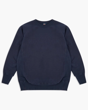 Studio D'Artisan SP-112 'Ishikawadai' Loopwheel Sweatshirt - Navy