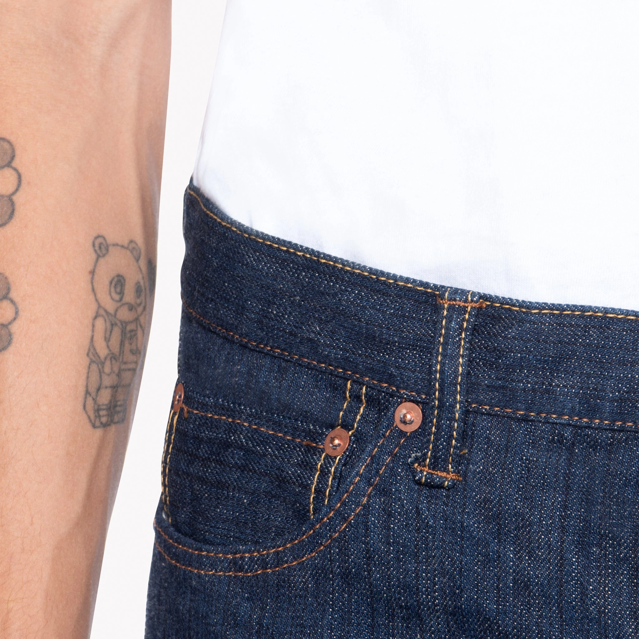 Super Guy - MIJ9 - Tennen Ai Natural Indigo Slub Selvedge