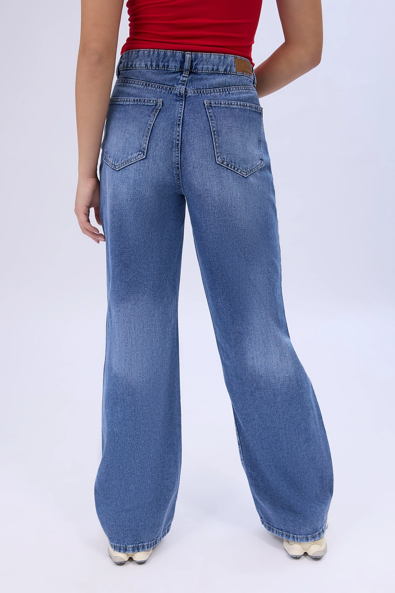 Super High Rise Wide Leg Jeans