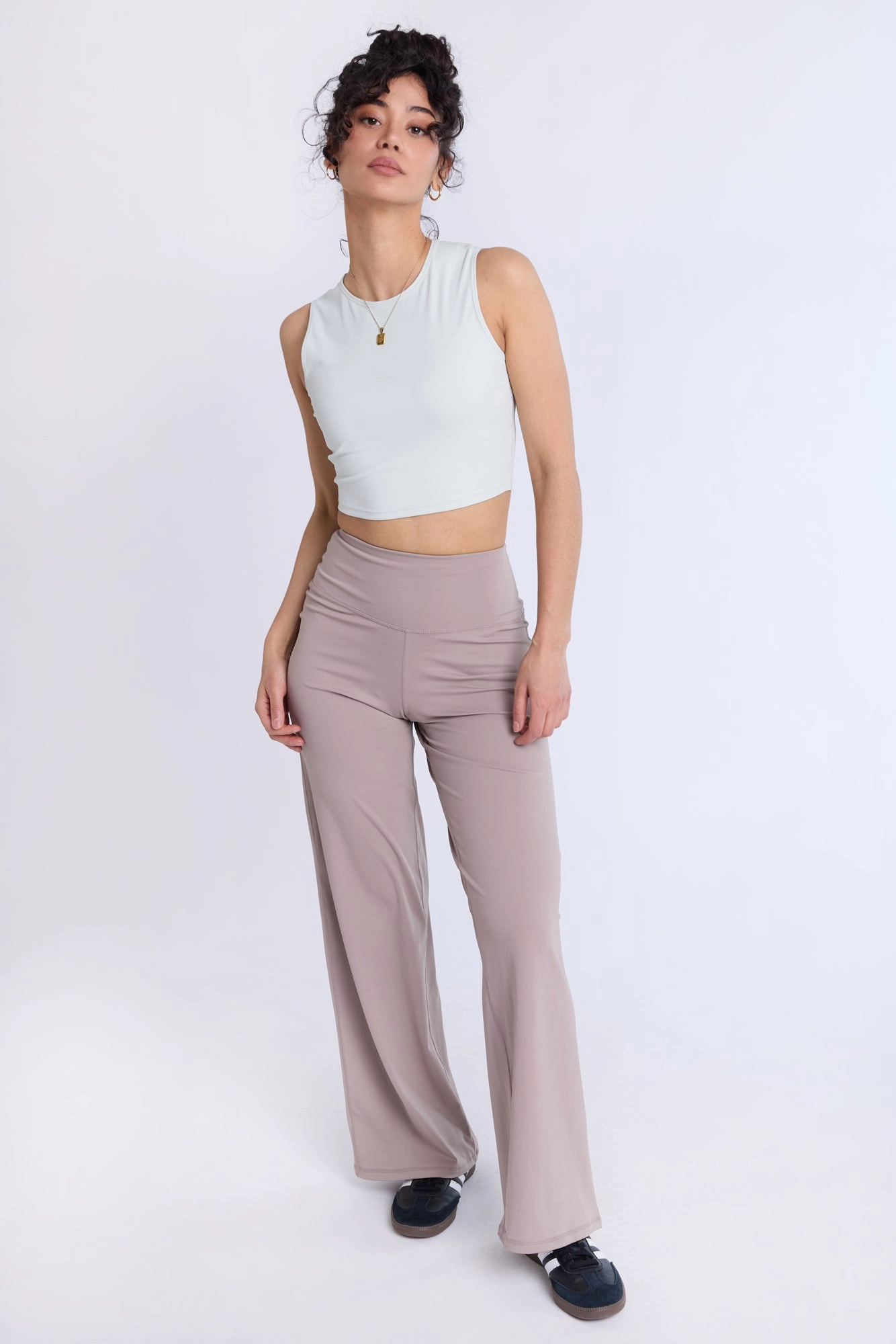 Super Smooth High Neck Tank Top
