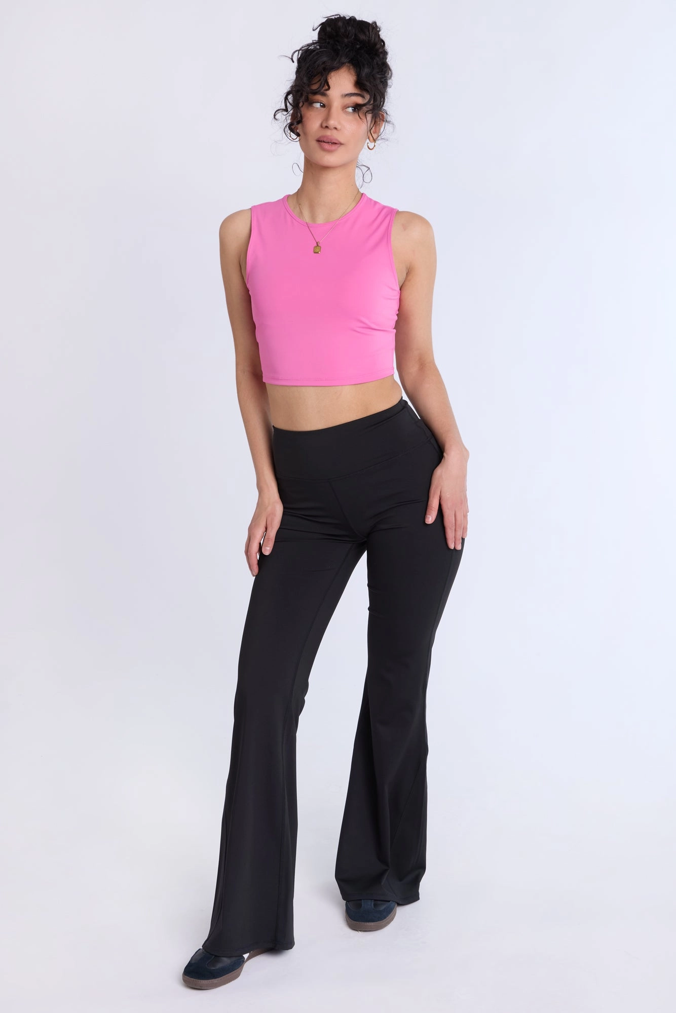 Super Smooth High Neck Tank Top