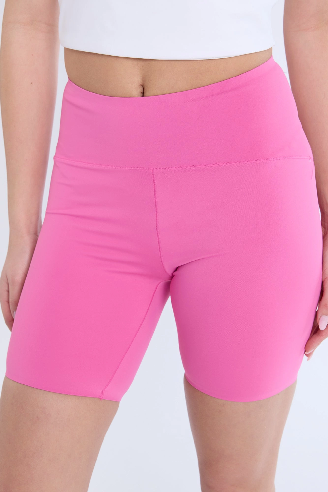 Super Smooth High Rise 7 Bike Shorts