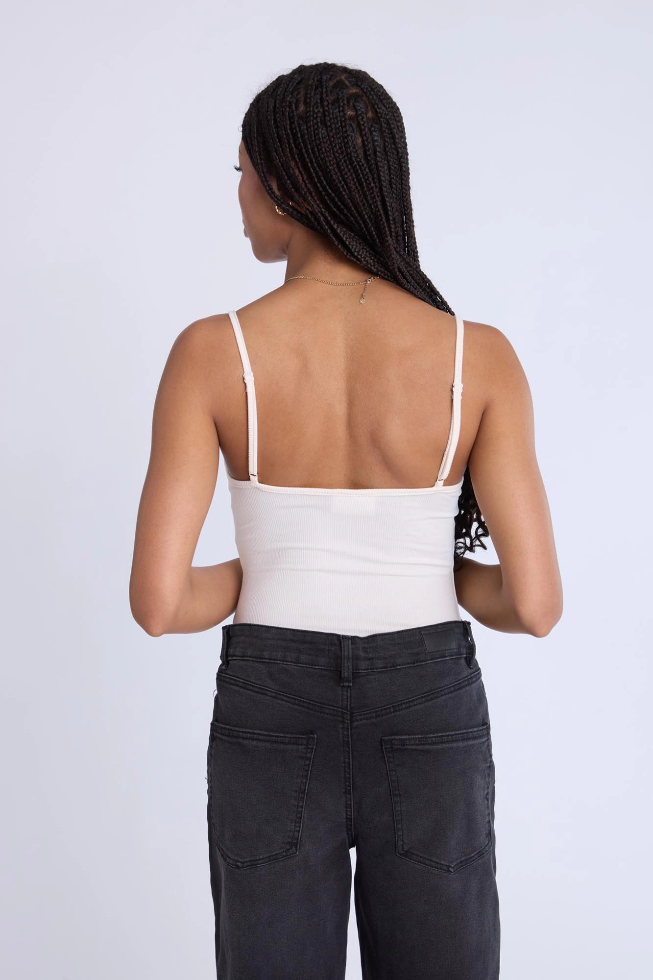 Super Soft Ribbed Cami Bodysuit
