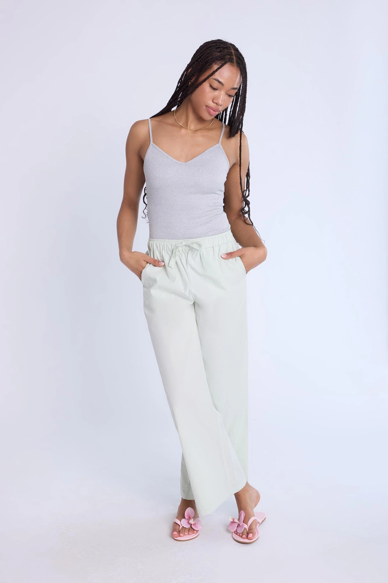 Super Soft Ribbed Cross-Back Bodysuit