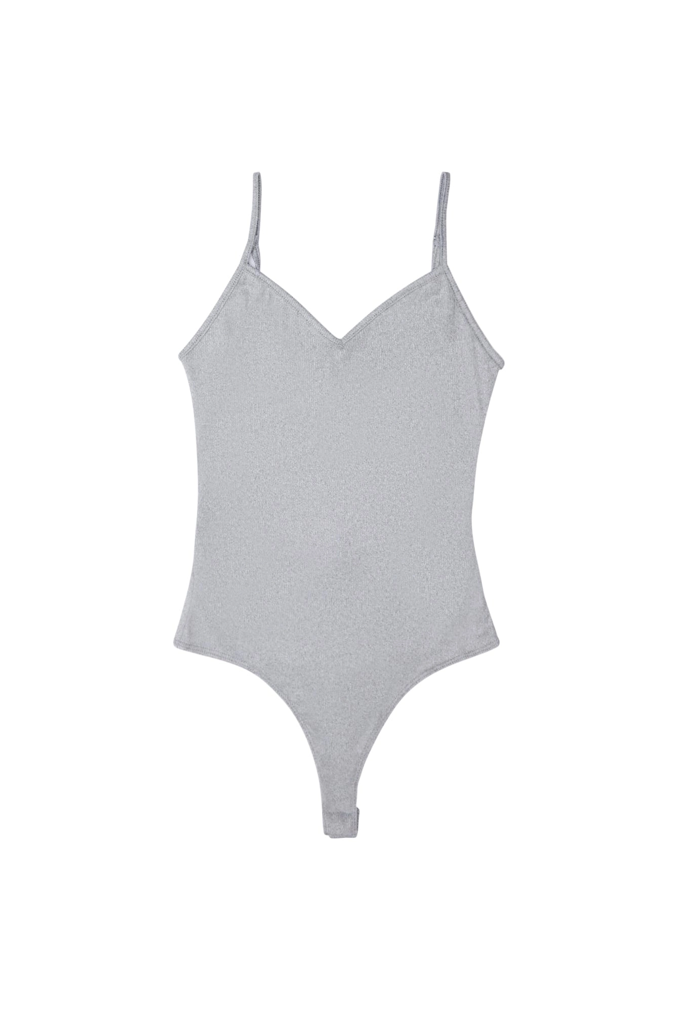 Super Soft Ribbed Cross-Back Bodysuit