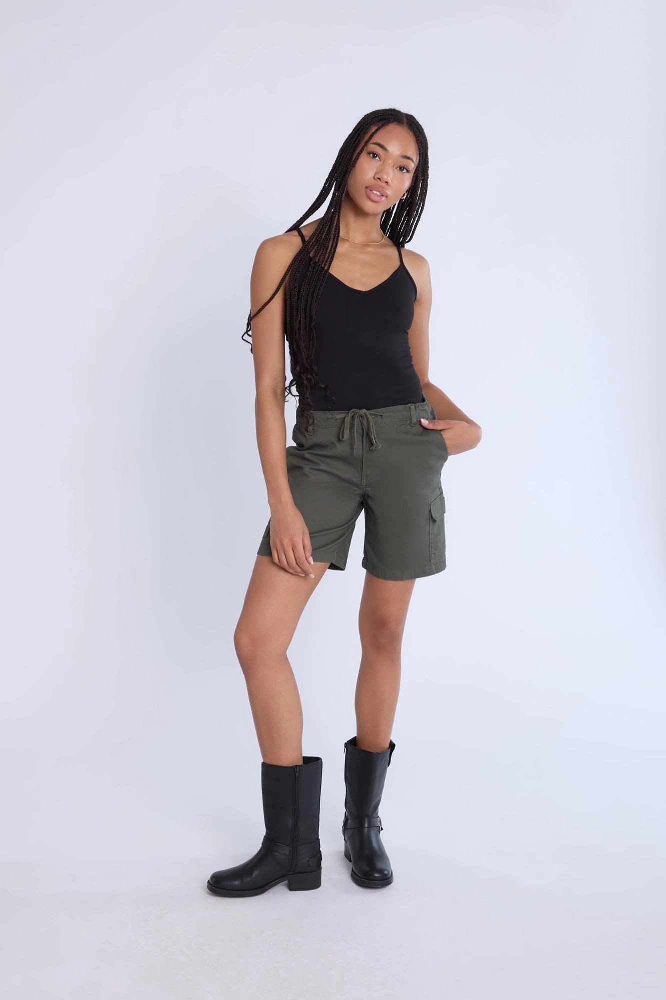Super Soft Ribbed Cross-Back Bodysuit