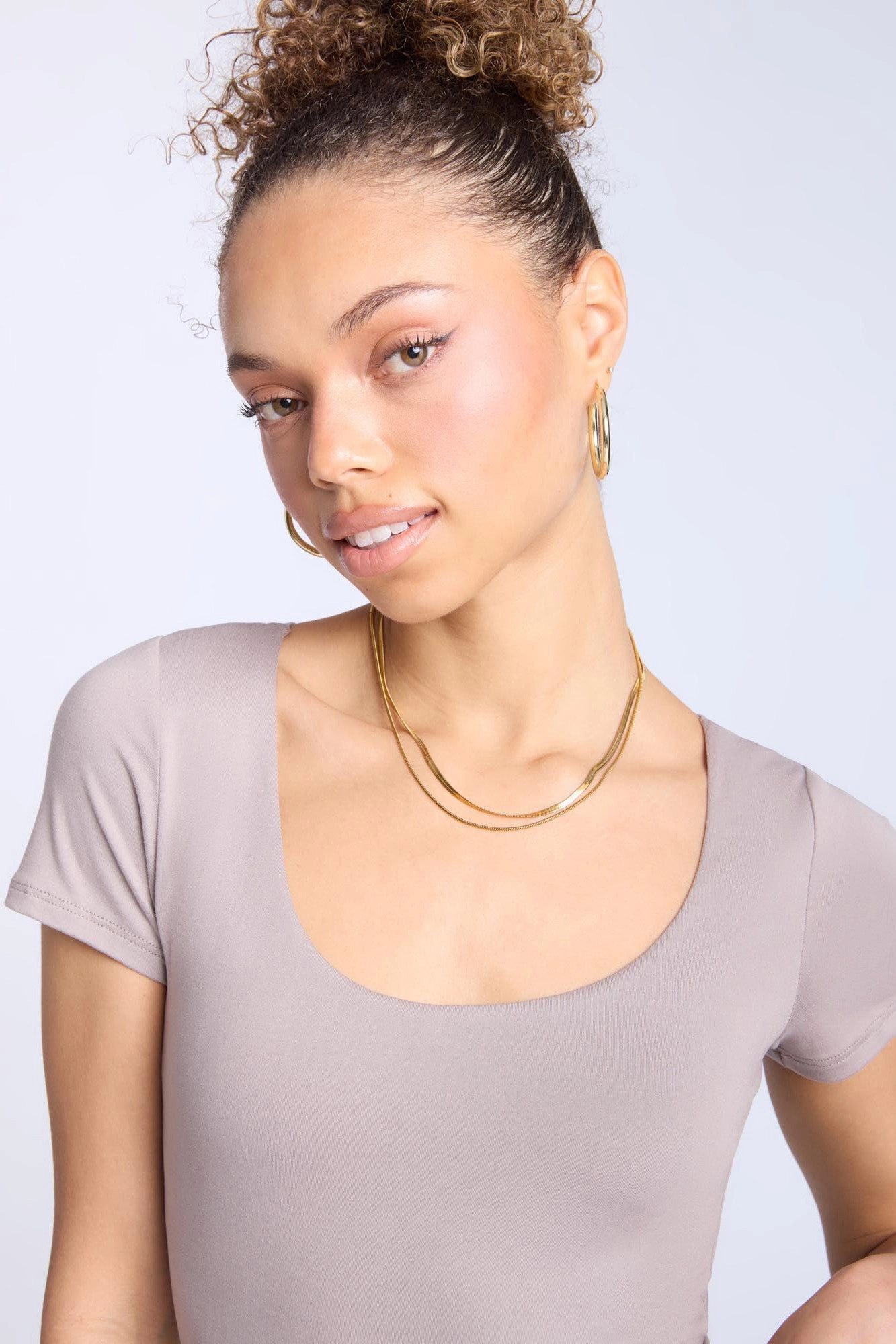 Super Soft Scoop Neck Bodysuit