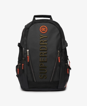 Tarp Embroidered Rucksack | Black/Khaki Green